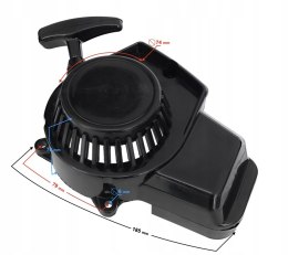 Pokrywa silnika - szarpaka Pocket Bike (plastikowa) wysuwany