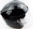 KASK ABIWA MD-209 CZARNY MOTOCYKL OTWARTY M Martinelli