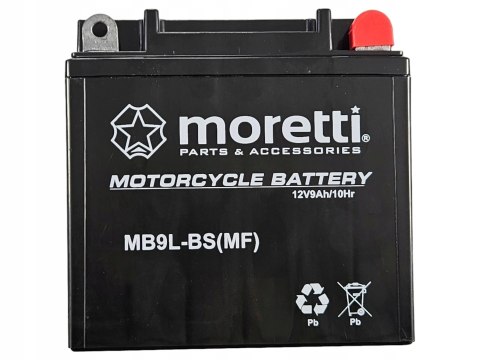 NOWY AKUMULATOR 9AH MORETTI MB9 BS ŻELOWY AGM QUAD ATV Martinelli NOWY AKUMULATOR 9AH MORETTI MB9 BS ŻELOWY AGM QUAD ATV Martinelli