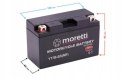 NOWY AKUMULATOR MORETTI AGM (GEL) MT7B-BS 12V Martinelli
