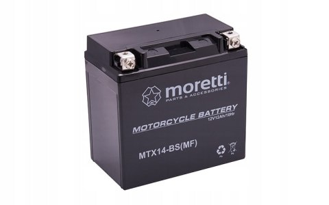 NOWY Akumulator Moretti AGM (Gel) MTX14-BS Martinelli NOWY Akumulator Moretti AGM (Gel) MTX14-BS Martinelli