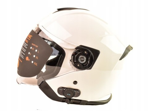 KASK ORIGINE PALIO 2.0 + BT SOLID WHITE GLOSS Martinelli KASK ORIGINE PALIO 2.0 + BT SOLID WHITE GLOSS Martinelli