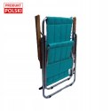 LEŻAK PLAŻOWY GUSIO WZMACNIANY 150 KG POLSKI PRODUKT KEMPING Martinelli