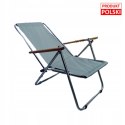 LEŻAK PLAŻOWY GUSIO WZMACNIANY 150 KG POLSKI PRODUKT KEMPING