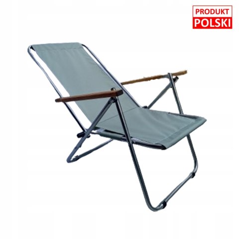 LEŻAK PLAŻOWY GUSIO WZMACNIANY 150 KG POLSKI PRODUKT KEMPING LEŻAK PLAŻOWY GUSIO WZMACNIANY 150 KG POLSKI PRODUKT KEMPING