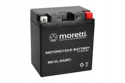 Moretti Akumulator AGM (Gel) MB10L-BS 12V Martinelli Moretti Akumulator AGM (Gel) MB10L-BS 12V Martinelli