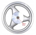 NOWA WYTRZYMAŁA FELGA TYLNA SILVER 3.5 X 12 4T 18 FREZÓW SKUTER Martinelli