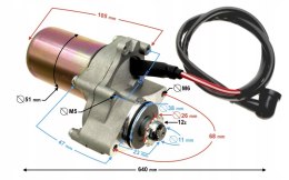 Rozrusznik Elektryczny Dolny Atv Quad Kxd Cross Barton 4T 50 70 90 110 125