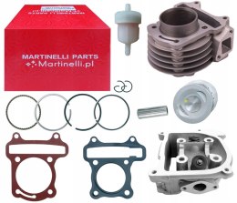 CYLINDER GŁOWICA KOMPLET 80 CCM 47 ROMET MOTOBI Martinelli