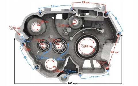 KARTER SILNIKA PRAWY DB27 Martinelli KARTER SILNIKA PRAWY DB27 Martinelli