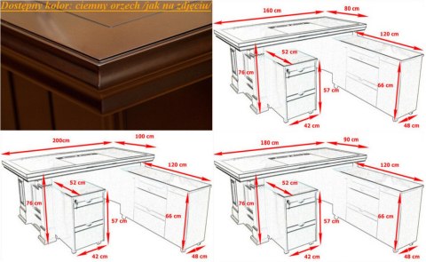 STYLOWE BIURKO GABINETOWE MEBLE DO GABINETU STYLOWE BIURKO GABINETOWE MEBLE DO GABINETU