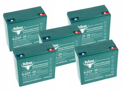 Akumulator Moretti 6-DZM-20 skuter elektryczny Martinelli Akumulator Moretti 6-DZM-20 skuter elektryczny Martinelli