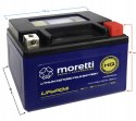 Akumulator Moretti YTX4 MTX4 MFPX4 LITOWO JONOWY LITOWY 4AH 12V Martinelli