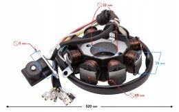 ISKROWNIK MOTOROWER FMB 50cc ROMET BARTON ZIPP Martinelli