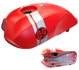 ZBIORNIK PALIWA CZERWONY DO MOTOCYKLA CAFE RACER Martinelli