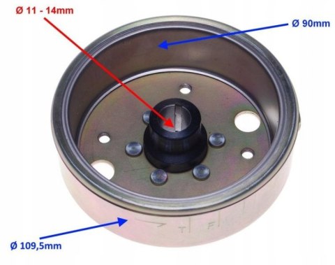MAGNETO KOŁO MAGNESOWE 4T SKUTER KINGWAY ROMET Martinelli MAGNETO KOŁO MAGNESOWE 4T SKUTER KINGWAY ROMET Martinelli
