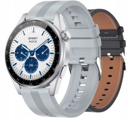SMARTWATCH RUBICON RNCE78 SREBRNY SZARY SILIKON I Martinelli