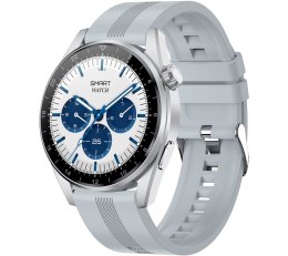 SMARTWATCH RUBICON RNCE78 SREBRNY SZARY SILIKON I Martinelli