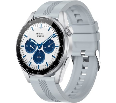 SMARTWATCH RUBICON RNCE78 SREBRNY SZARY SILIKON I Martinelli SMARTWATCH RUBICON RNCE78 SREBRNY SZARY SILIKON I Martinelli