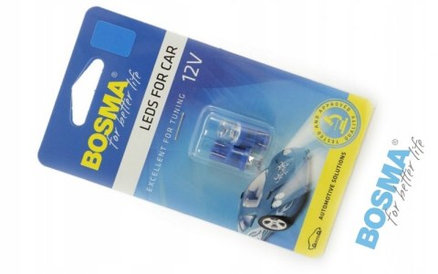 ŻARÓWKA BOSMA 12V 1*LED STANDARD T10 BLUE WIDE VIE Martinelli ŻARÓWKA BOSMA 12V 1*LED STANDARD T10 BLUE WIDE VIE Martinelli