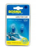 ŻARÓWKA BOSMA 12V 1*LED STANDARD T10 BLUE WIDE VIE Martinelli