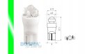 ŻARÓWKA BOSMA 12V 1*LED STANDARD T10 GREEN DIAMOND Martinelli
