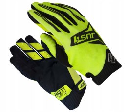 RĘKAWICE MOTOCYKLOWE JUST1 J-FORCE 2.0 YELLOW FLUO Martinelli