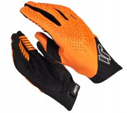 RĘKAWICE MOTOCYKLOWE JUST1 J-HRD BLACK-ORANGE ROZM Martinelli