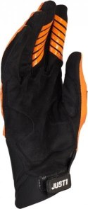 RĘKAWICE MOTOCYKLOWE JUST1 J-HRD BLACK-ORANGE ROZM Martinelli