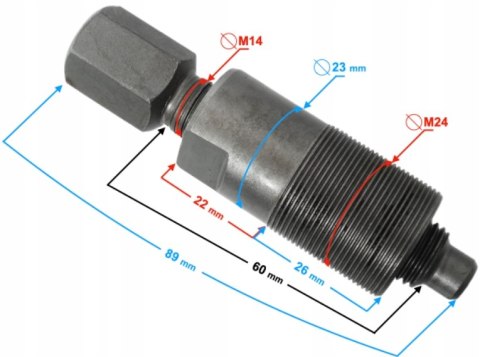 ŚCIĄGACZ KOŁA MAGNESOWEGO DO SKUTERA 50CC 4T (GWIN Martinelli ŚCIĄGACZ KOŁA MAGNESOWEGO DO SKUTERA 50CC 4T (GWIN Martinelli