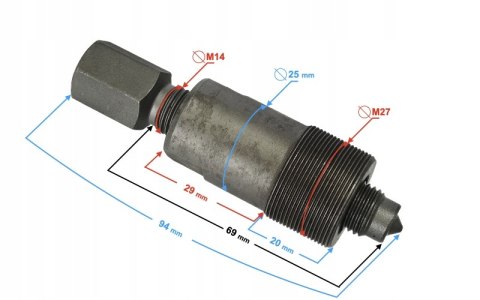 ŚCIĄGACZ KOŁA MAGNESOWEGO DO SKUTERA 50CC 4T (GWIN Martinelli ŚCIĄGACZ KOŁA MAGNESOWEGO DO SKUTERA 50CC 4T (GWIN Martinelli