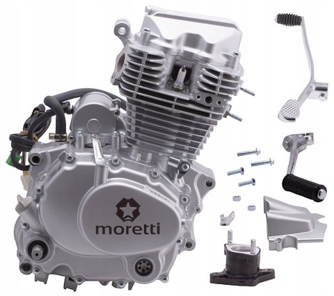 SILNIK MORETTI PIONOWY 162FMJ, 150CC 4T, 5-BIEGOWY Martinelli SILNIK MORETTI PIONOWY 162FMJ, 150CC 4T, 5-BIEGOWY Martinelli