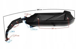 TŁUMIK DO SKUTERA B-MAX E4 I E5 Martinelli
