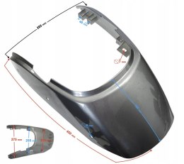 OBUDOWA TYLNA SREBRNA CLASSIC 125 Martinelli