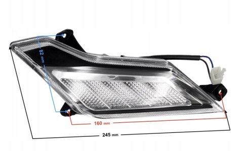 LAMPA POZYCYJNA PRAWA DO SKUTERA E-MAX Martinelli LAMPA POZYCYJNA PRAWA DO SKUTERA E-MAX Martinelli