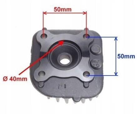 GŁOWICA SKUTER 2T 50CC 40 mm ZIPP QUANTUM LONGIA Martinelli GŁOWICA SKUTER 2T 50CC 40 mm ZIPP QUANTUM LONGIA Martinelli