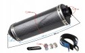 TŁUMIK SPORTOWY UNIWERSALNY CARBON MOTOCYKL SKUTER Martinelli