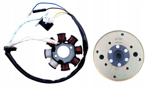STATOR STOJAN ISKROWNIK MAGNETO SKUTER 4T GY6 ZIPP Martinelli STATOR STOJAN ISKROWNIK MAGNETO SKUTER 4T GY6 ZIPP Martinelli