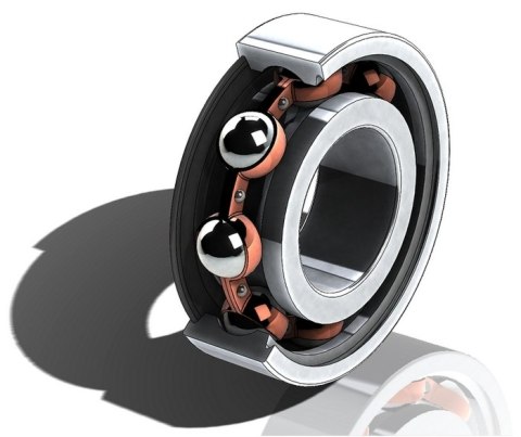 6006 2RS ŁOŻYSKO KULKOWE 30x55x13 mm 6006 2RSR 6006 RS TCT