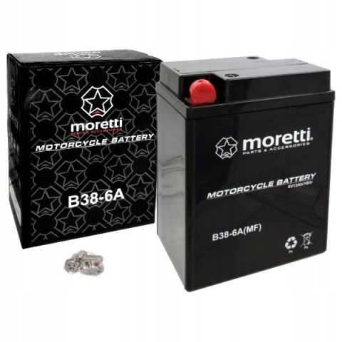 AKUMULATOR ŻELOWY B38-6A 13Ah 6V JUNAK SHL WSK