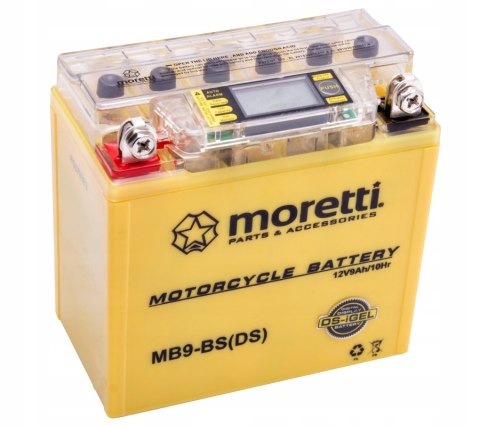 Akumulator Moretti AGM I-Gel MB9-BS 9Ah Martinelli