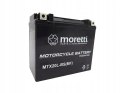 Akumulator Moretti MTX20L-BS + ŁADOWARKA DO AKUMULATORÓW ŻELOWYCH 12V 1A