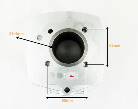 CYLINDER 4T 125CCM (56,4mm) (sw.15mm) KPL. CG125B 156FMI