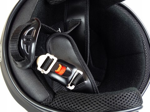 KASK MOTOCYKLOWY OTWARTY POŁYSK SKUTER CHOPPER L