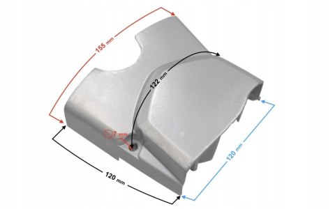 POKRYWA ZEBATKI ZDAWCZEJ 4T 139-FMB RANGER CLASSIC Kinroad Zipp Junak Romet