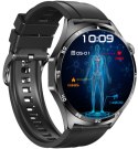 SMARTWATCH ZEGAREK EKG CIŚNIENIOMIERZ SKŁAD KRWI AMOLED MENU POLSKI 2 Paski