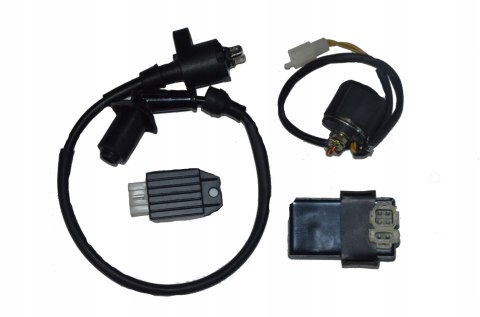 Silnik 80 do skuterów 4T Barton Romet koła 10 cali GY6 139QMB MARTINELLI