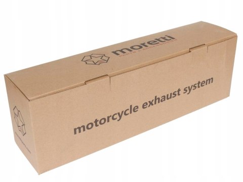 TŁUMIK TUNINGOWY UNIWERSALNY STAL010 SPORTOWY NIEBIESKI ATV MOTOR SKUTER