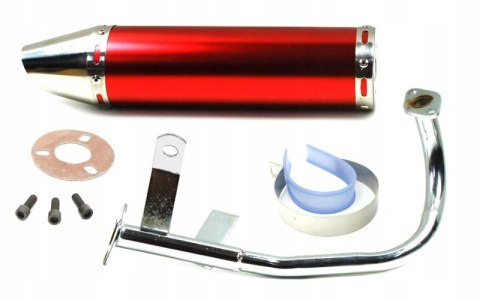 TŁUMIK WYDECH TUNINGOWY 4T ZIPP ROMET JUNAK BARTON