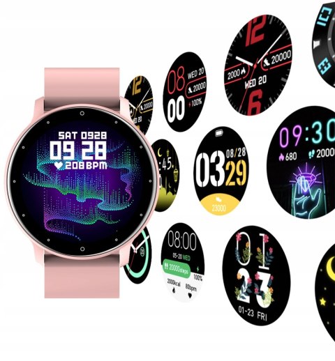 Zegarek damski SMARTWATCH Rubicon ROZMOWY SMS PULS